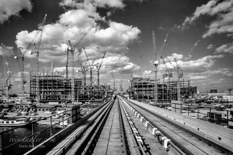 Reportage – „Docklands under construction“, London 1989